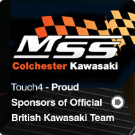 Touch4 - Proud Sponsors of Official British Kawasaki Team Touch4 - Proud Sponsors of Official British Kawasaki Team