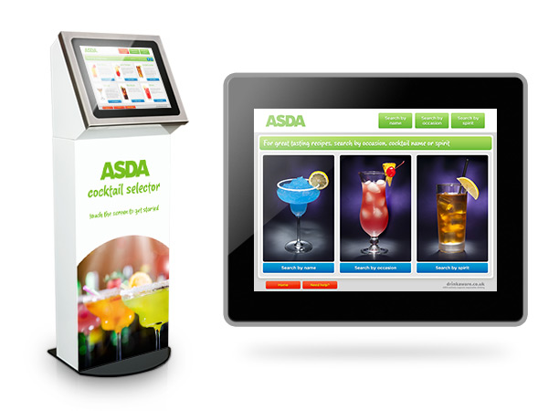 ASDA cocktail selector