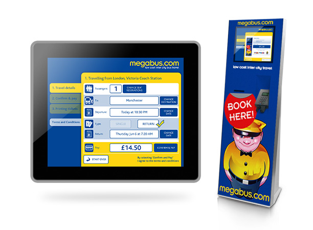 Megabus/Stagecoach transportation ticketing