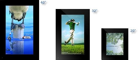 LCD Digital Signage Wall Mounted