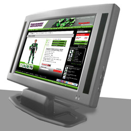Desk Mounted Screen Kiosk GP1