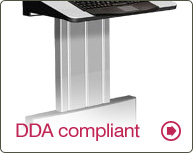DDA compliant kiosks