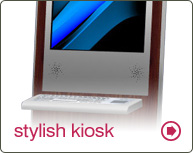 stylish kiosk